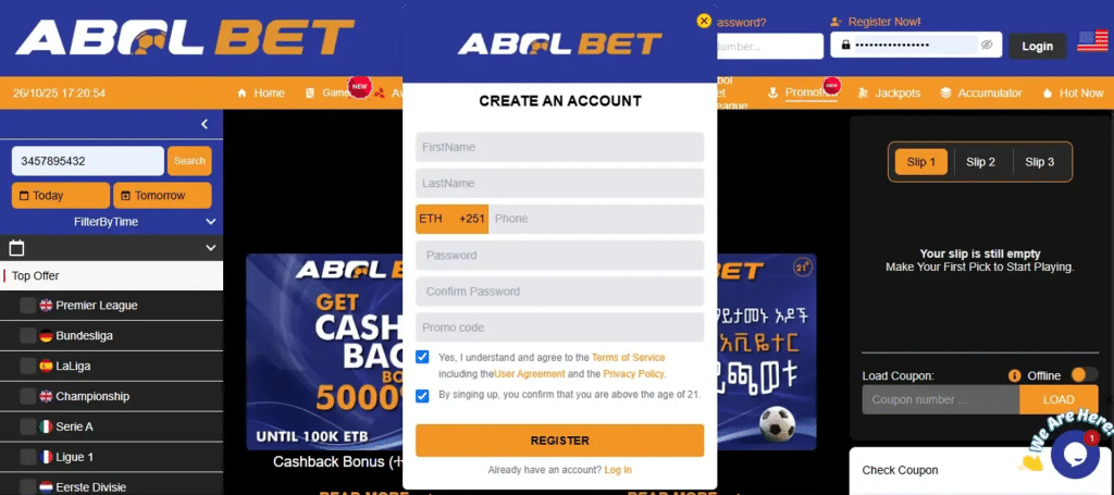 abol bet register - Ispoortii.com Qajeelfama galmee (Registration Guide)