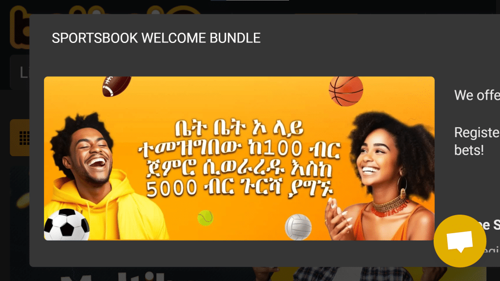 Odeeffannoo waa’ee bonasii BetBeto Ethiopia