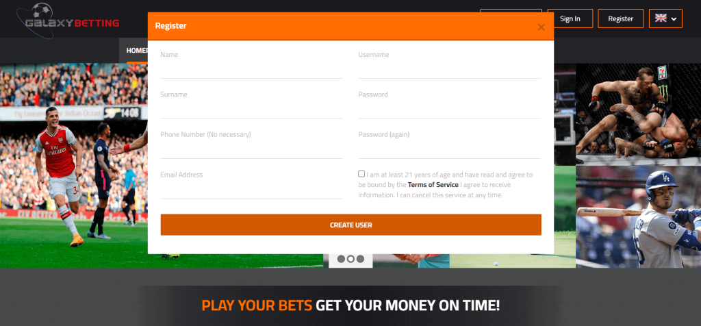 Tarkaanfii-tarkaanfiidhaan akkaataa galmaa’uu Glxwin Galaxy Betting keessatti