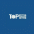 Top Sports Betting logo on a blue background, featuring a white soccer-ball graphic and bold lettering