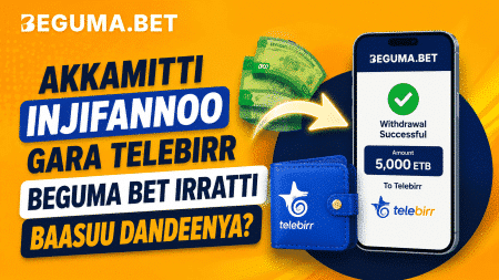 Akkamitti injifannoo gara Telebirr Beguma Bet irratti baasuu dandeenya?