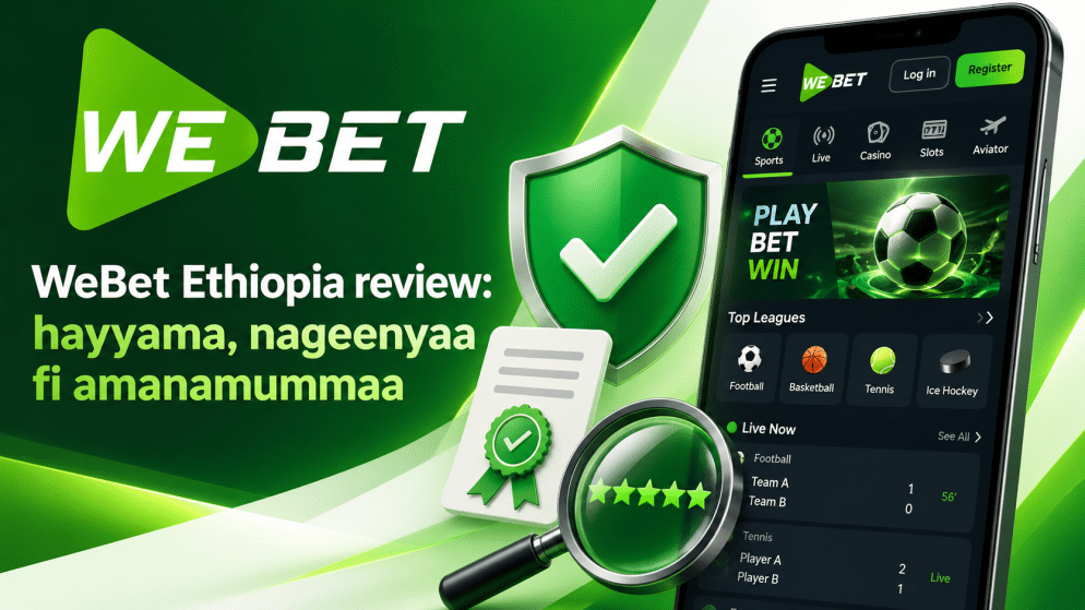 WeBet Ethiopia review: hayyama, nageenyaa fi amanamummaa